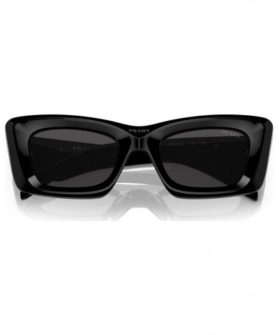 Women's Sunglasses PR 13ZS50-X Black $56.87 Womens