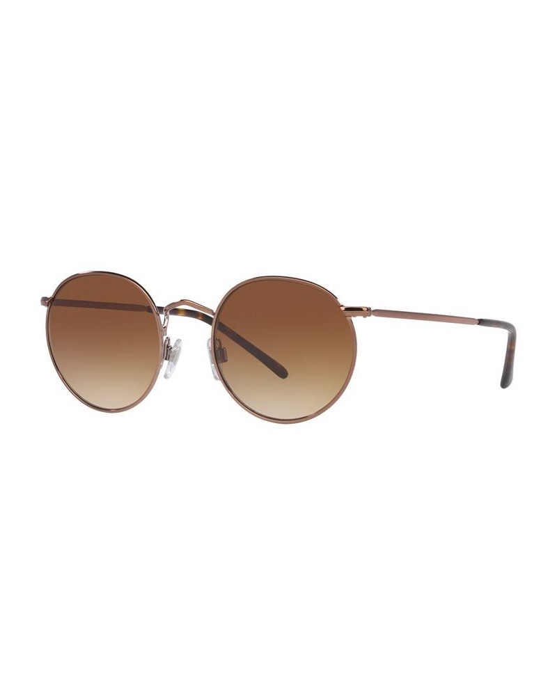 Unisex Sunglasses HU100949-Y Shiny Copper $15.52 Unisex