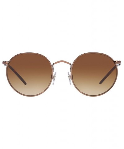 Unisex Sunglasses HU100949-Y Shiny Copper $15.52 Unisex