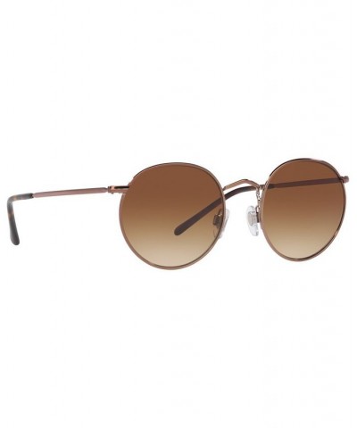 Unisex Sunglasses HU100949-Y Shiny Copper $15.52 Unisex