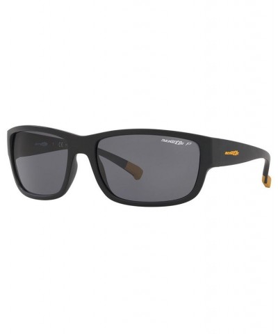 Polarized Sunglasses AN4256 62 BLACK/POLAR GREY $11.40 Unisex