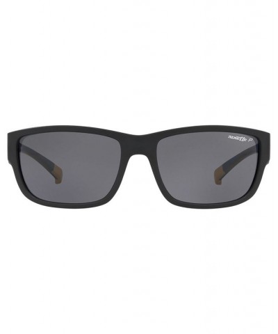 Polarized Sunglasses AN4256 62 BLACK/POLAR GREY $11.40 Unisex