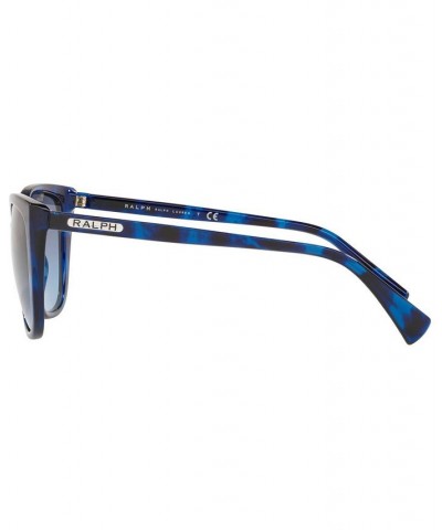 Ralph Women's Sunglasses RA5274 56 SHINY SPONGED HAVANA BLUE/GRADIENT BLUE $21.50 Womens