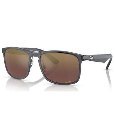 Men's Polarized Sunglasses RB426458-ZP Gray $54.97 Mens