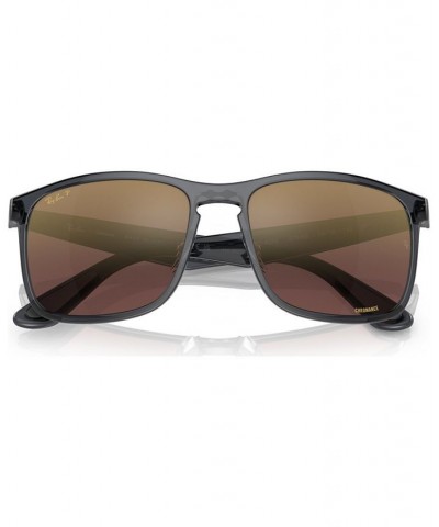 Men's Polarized Sunglasses RB426458-ZP Gray $54.97 Mens