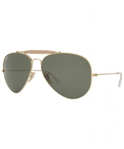 Sunglasses RB3029 OUTDOORSMAN II GOLD/GREEN $22.82 Unisex