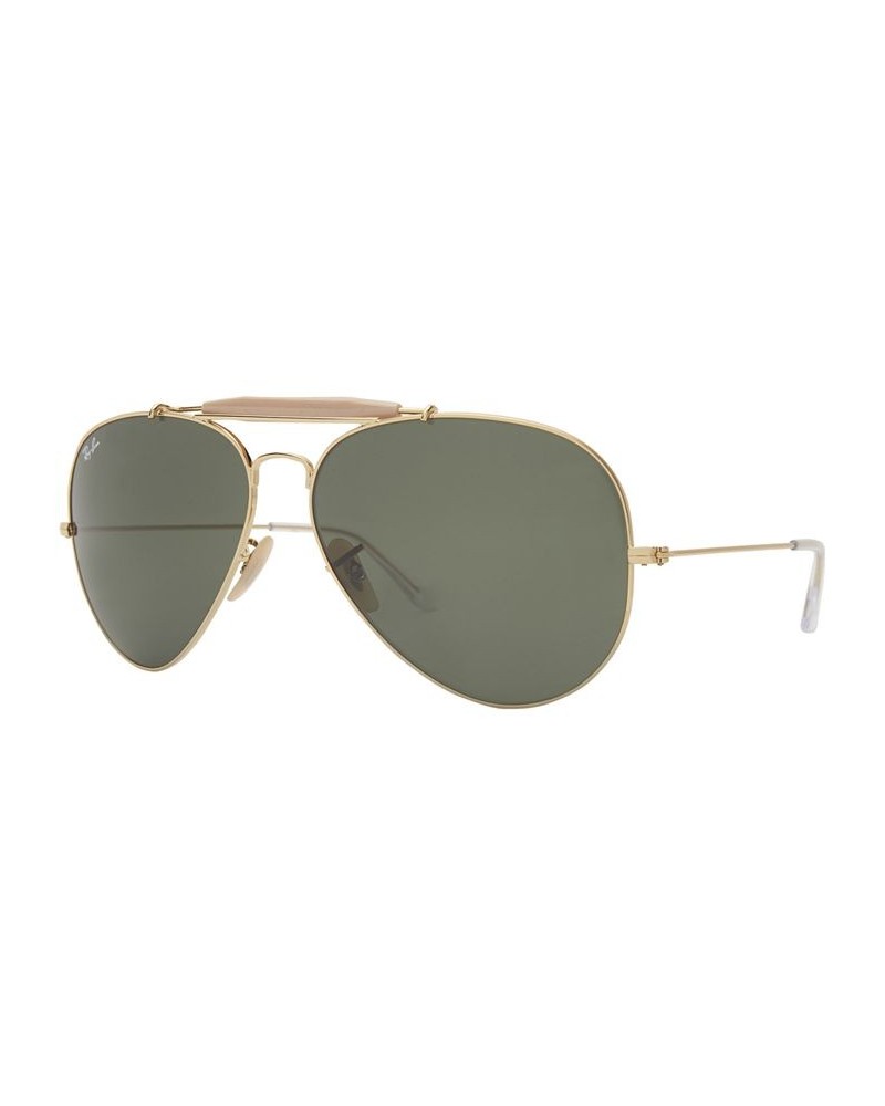 Sunglasses RB3029 OUTDOORSMAN II GOLD/GREEN $22.82 Unisex