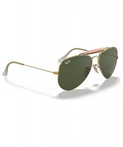 Sunglasses RB3029 OUTDOORSMAN II GOLD/GREEN $22.82 Unisex