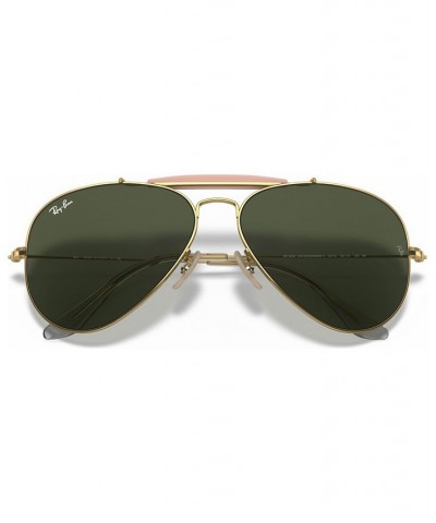 Sunglasses RB3029 OUTDOORSMAN II GOLD/GREEN $22.82 Unisex