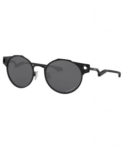 Men's Deadbolt Polarized Sunglasses OO6046 SATIN BLACK/PRIZM BLACK POLARIZED $107.70 Mens