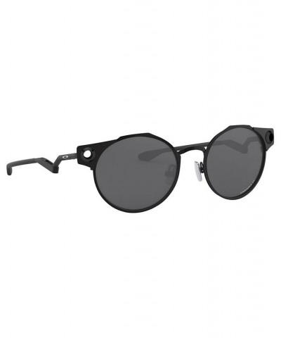 Men's Deadbolt Polarized Sunglasses OO6046 SATIN BLACK/PRIZM BLACK POLARIZED $107.70 Mens