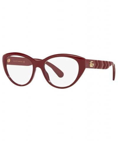 Women's Round Eyeglasses GC001491 Red Shiny $65.10 Womens