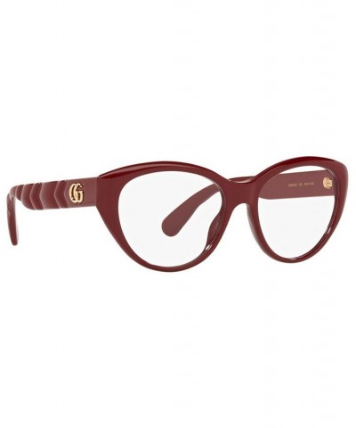 Women's Round Eyeglasses GC001491 Red Shiny $65.10 Womens