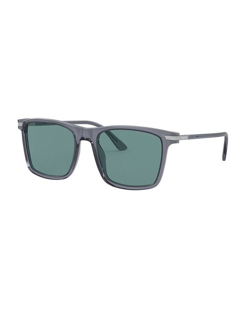 Men's Polarized Sunglasses 0PR 19XS GREY/POLAR GREEN $41.52 Mens