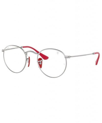 Scuderia Ferrari RX3447VM Unisex Round Eyeglasses Gunmetal $41.04 Unisex