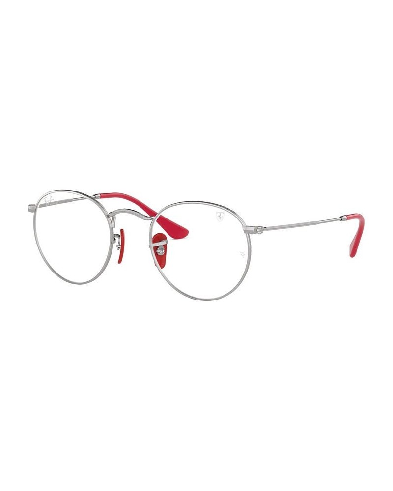 Scuderia Ferrari RX3447VM Unisex Round Eyeglasses Gunmetal $41.04 Unisex