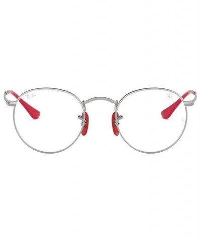 Scuderia Ferrari RX3447VM Unisex Round Eyeglasses Gunmetal $41.04 Unisex