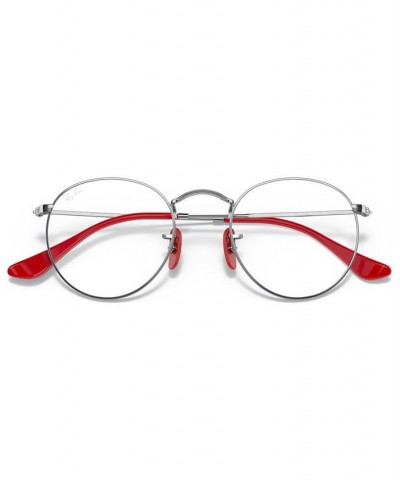 Scuderia Ferrari RX3447VM Unisex Round Eyeglasses Gunmetal $41.04 Unisex