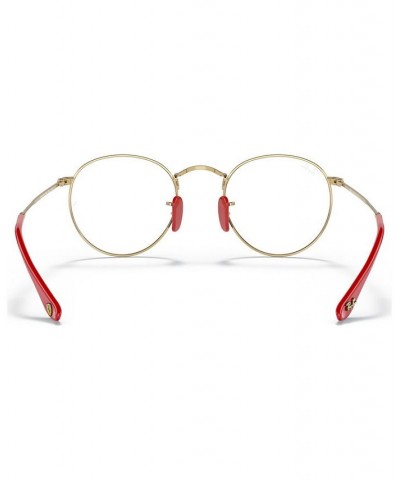 Scuderia Ferrari RX3447VM Unisex Round Eyeglasses Gunmetal $41.04 Unisex