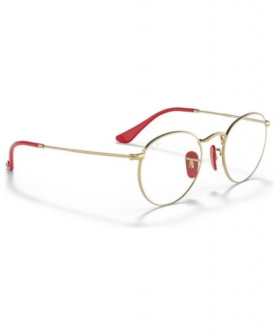 Scuderia Ferrari RX3447VM Unisex Round Eyeglasses Gunmetal $41.04 Unisex