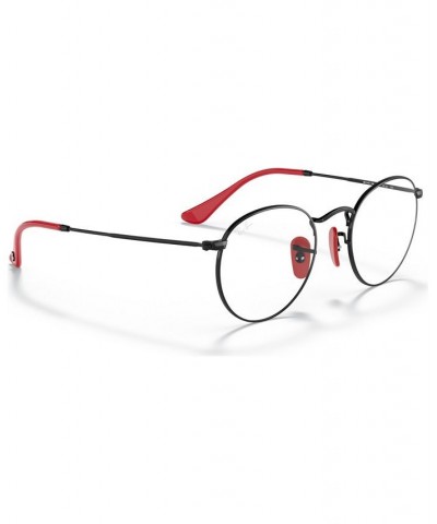 Scuderia Ferrari RX3447VM Unisex Round Eyeglasses Gunmetal $41.04 Unisex