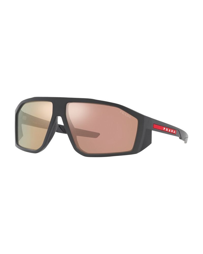 Men's Sunglasses 67 Matte Gray Transparent $55.35 Mens