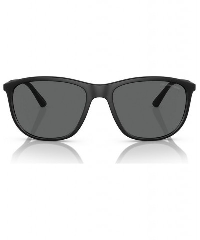 Men's Sunglasses EA4201 Matte Black $55.44 Mens