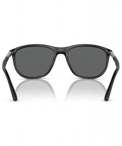 Men's Sunglasses EA4201 Matte Black $55.44 Mens