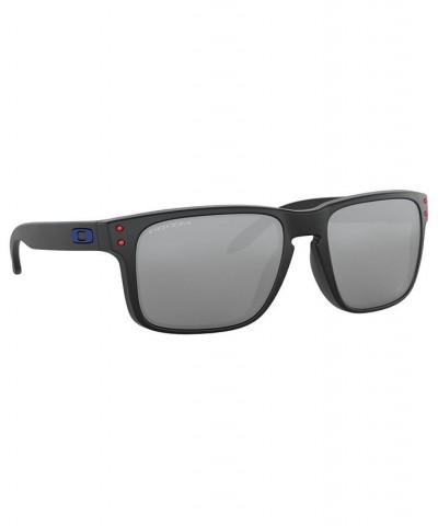 NFL Collection Sunglasses Buffalo Bills OO9102 55 HOLBROOK BUF MATTE BLACK/PRIZM BLACK $38.43 Unisex