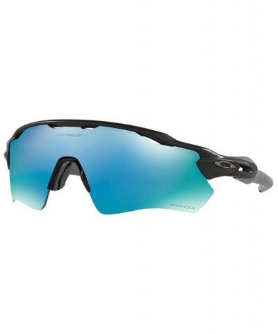 Polarized Sunglasses RADAR EV PAT OO9208 BLUE MIRROR POLAR/BLACK MATTE $31.32 Unisex