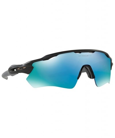 Polarized Sunglasses RADAR EV PAT OO9208 BLUE MIRROR POLAR/BLACK MATTE $31.32 Unisex