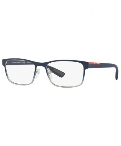 PS 50GV Men's Rectangle Eyeglasses Blue Gradi $30.69 Mens