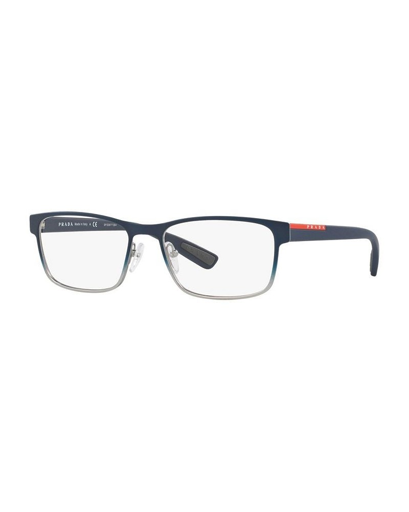 PS 50GV Men's Rectangle Eyeglasses Blue Gradi $30.69 Mens