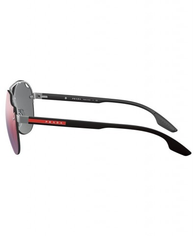 Men's Sunglasses PS 52VS 61 MATTE BLACK/POLAR GREY $48.20 Mens