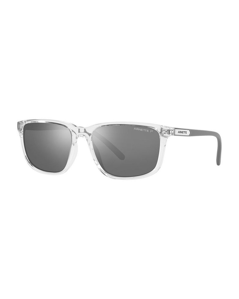 Unisex Polarized Sunglasses AN4288 Pirx 58 Crystal $17.00 Unisex