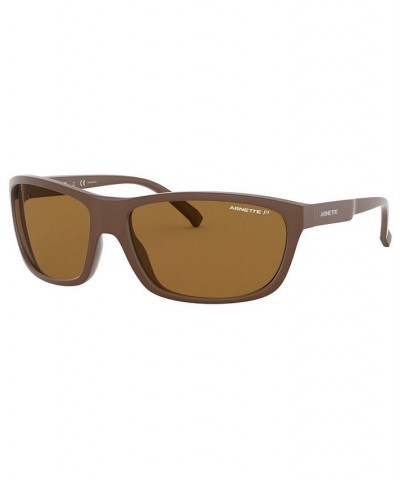 Men's Polarized Sunglasses MATTE BROWN/POLAR BROWN $14.10 Mens