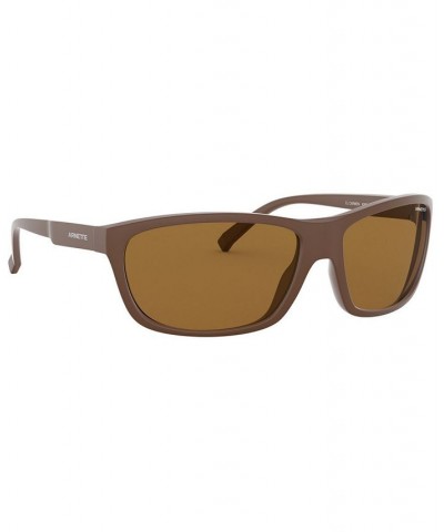 Men's Polarized Sunglasses MATTE BROWN/POLAR BROWN $14.10 Mens