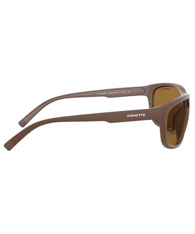 Men's Polarized Sunglasses MATTE BROWN/POLAR BROWN $14.10 Mens