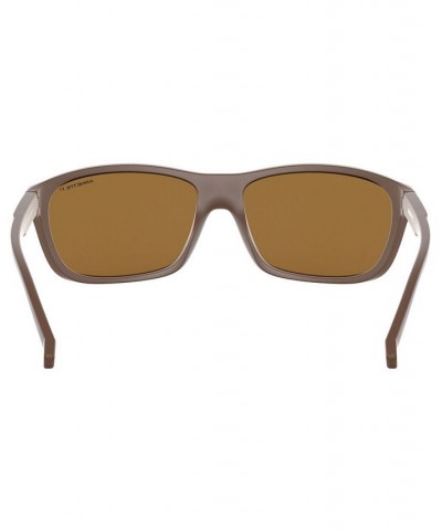 Men's Polarized Sunglasses MATTE BROWN/POLAR BROWN $14.10 Mens