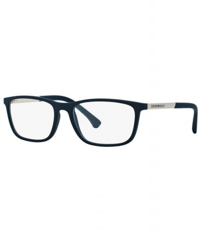 EA3069 Men's Rectangle Eyeglasses False $35.91 Mens