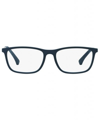 EA3069 Men's Rectangle Eyeglasses False $35.91 Mens