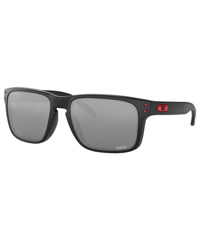 NFL Collection Sunglasses Kansas City Chiefs OO9102 55 HOLBROOK KC MATTE BLACK/PRIZM BLACK $32.94 Unisex