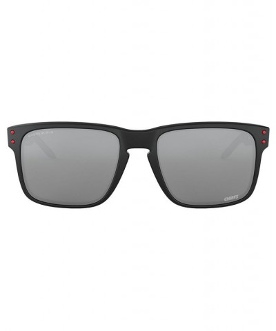 NFL Collection Sunglasses Kansas City Chiefs OO9102 55 HOLBROOK KC MATTE BLACK/PRIZM BLACK $32.94 Unisex