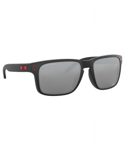 NFL Collection Sunglasses Kansas City Chiefs OO9102 55 HOLBROOK KC MATTE BLACK/PRIZM BLACK $32.94 Unisex