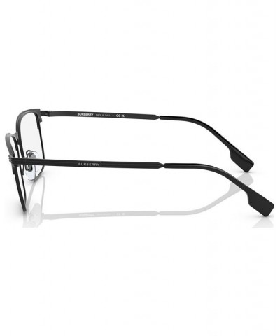 Men's Rectangle Eyeglasses BE137255-O Black $73.25 Mens