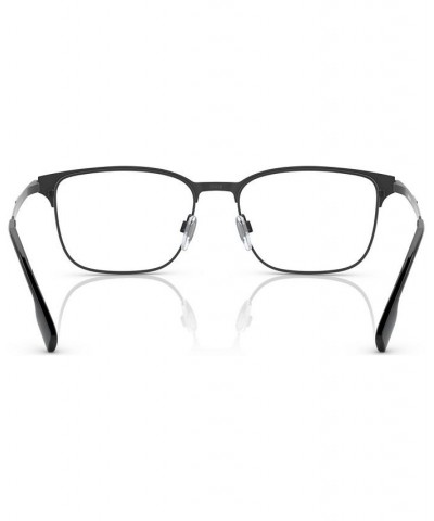 Men's Rectangle Eyeglasses BE137255-O Black $73.25 Mens