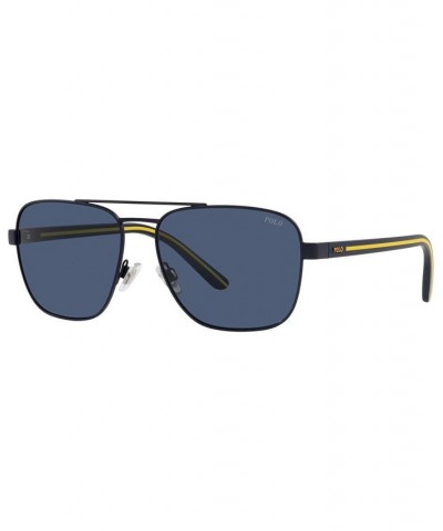 Men's Sunglasses PH3138 59 Matte Navy Blue $32.55 Mens