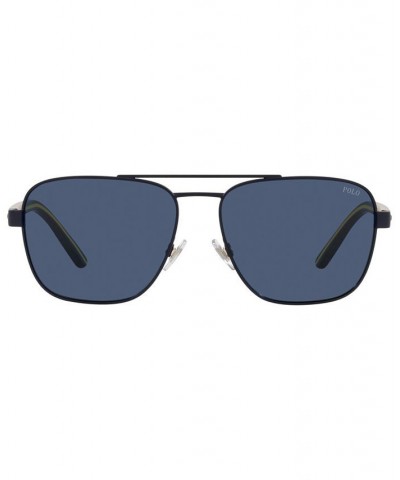 Men's Sunglasses PH3138 59 Matte Navy Blue $32.55 Mens