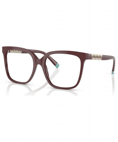 TF222754 Women's Eyeglasses Solid Burgundy $84.04 Womens