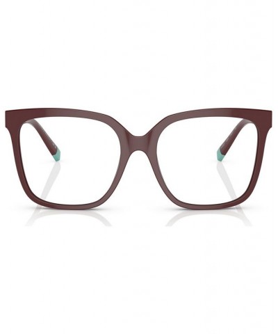 TF222754 Women's Eyeglasses Solid Burgundy $84.04 Womens